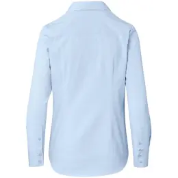 Ladies Long Sleeve Carolina Shirt Sky Blue Back